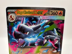 Mega Charizard x Ex 13/94 Ultra Rare Phantasmal Flames Pokemon Card NM no001 - Image 2