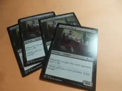 Epicure of Blood x4 MTG Core Set 2020 Black Common Creature NM - Image 1