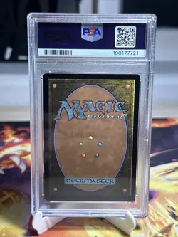 Goldspan Dragon (Rainbow Foil) [Secret Lair Drop Series] MTG D&D PSA 9 - Image 2