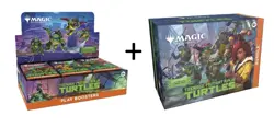 1x Play Booster Box+1x Bundle Teenage Mutant Ninja Turtles TMT MTG 2/27 PreOrder - Image 1