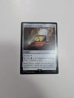 MTG - Talisman of Curiosity - Fallout (PIP) NM/M Condition - Image 1