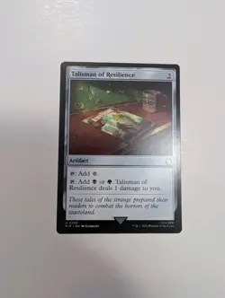 MTG - Talisman of Resilience - Fallout (PIP) NM/M Condition - Image 1