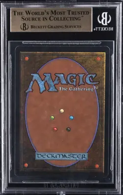1993 MAGIC: THE GATHERING BETA SWAMP V2 C L BGS 9.5 - Image 2