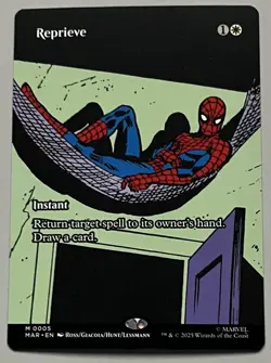 MTG Marvel Universe Reprieve Instant MYTHIC REGULAR #0005 - Image 1