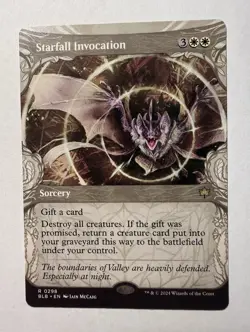 Starfall Invocation (Showcase) Bloomburrow BLM MTG - Image 1