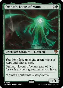 NM - Normal - Omnath, Locus of Mana - 310 - Commander Masters - Image 1