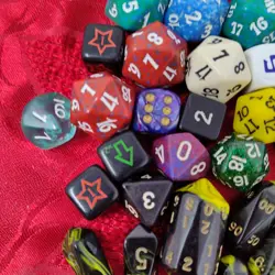 Lot of 40 - Magic the Gathering Bundle Oversized Mtg RPG Assorted Dice - Image 5