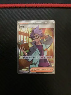 Pokemon TCG Jacq Scarlet & Violet Base Set 236/198 NM - Image 1