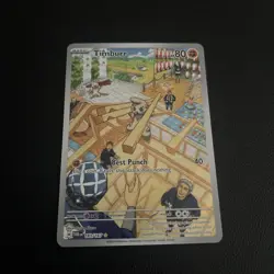 Pokemon TCG Timburr 183/167 | Twilight Masquerade | Illustration Rare - Image 2