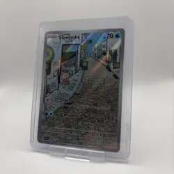 Pokemon TCG Slowpoke 204/198 Scarlet & Violet Full Art Illustration Rare- MINT - Image 1