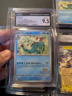 Pokemon Pikachu #214 2024 Illustration Contest CGC 10 + 9 Others CGC Lot - Image 4