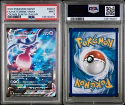 POKEMON PSA 9 HATTERENE VMAX FULL ART GG47/GG70 ZENIT REGALE ITALIANO 2023 - Image 3