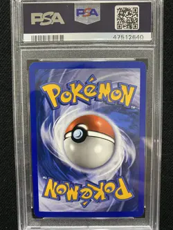 2005 Pokemon EX Unseen Forces Bayleef Reverse Foil 35/115 PSA 7 NM - Image 2