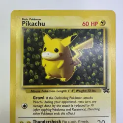 Pokemon Vintage Ivy Pikachu #1 WotC Black Star League Promo 1999 - Image 2