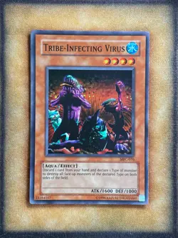 Yugioh Tribe-Infecting Virus MFC-076 Super Rare MP - Image 1