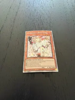 Yu-Gi-Oh 1st edition Ash Blossom & Joyous Spring Platinum Secret Rare RA04-EN025 - Image 3