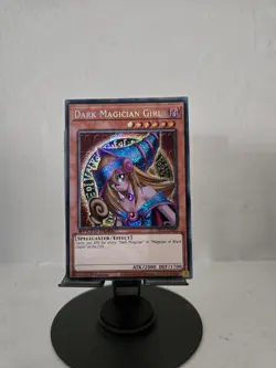YuGiOh Dark Magician Girl SBC1-ENA05 1st Edition Secret Rare - Image 2