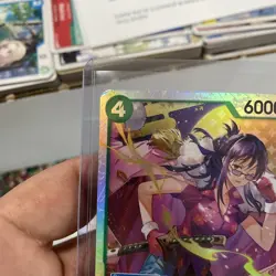 One Piece TCG - Tashigi PRERELEASE ENGLISH EB03-018 HEROINES SR - Near Mint - Image 2