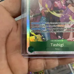 One Piece TCG - Tashigi PRERELEASE ENGLISH EB03-018 HEROINES SR - Near Mint - Image 5