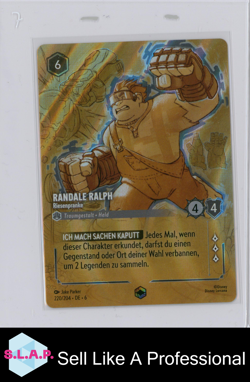 RANDALE RALPH RIESENPRANKE DISNEY LORCANA 220/204 DE 6 2024 GERMAN ENTCHANTED - Image 1