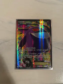Pokemon Gengar EX Full Art Ultra Rare Card 114/119 XY Phantom Forces - Image 1