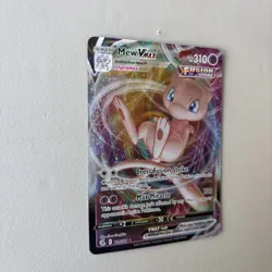 Pokemon TCG Mew VMAX 2021 Fusion Strike Ultra Rare Holo Card #114/264 - Image 3