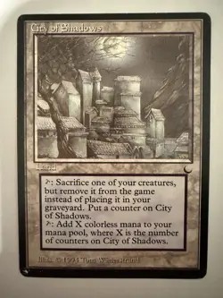 MTG: City of Shadows Card Regular The Dark 1994 - Image 1