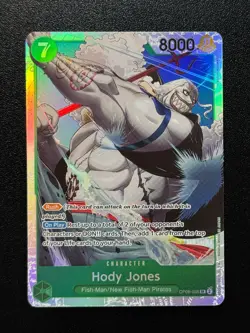 Hody Jones OP06-035 SR - Wings of the Captain - One Piece TCG Card Game English - Image 1