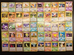 Pokemon - Assorted Japanese Vintage Old Back Bulk Bundle HP-Dmg 73 Cards Rares - Image 2