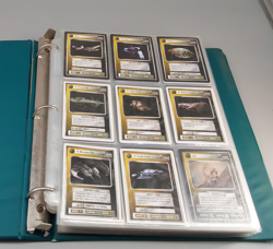 Binder Lot of 400+ Star Trek The Next Generation CCG Cards Black & White *AS IS* - Image 1