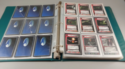 Binder Lot of 400+ Star Trek The Next Generation CCG Cards Black & White *AS IS* - Image 3