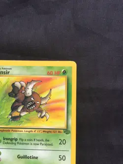 Pokemon Cards: 1st Edition Jungle Rare: Pinsir 25/64 - Image 3