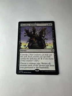 Bloodline Bidding NM Lorwyn Eclipsed Magic The Gathering Mtg Near Mint Sorcery - Image 1
