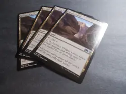 Cryptic Caves x4 MTG Core Set 2020 Colorless Uncommon Land NM/M - Image 1