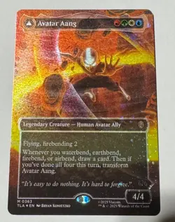 Avatar Aang (Raised Foil) Avatar: The Last Airbender Foil - Image 1