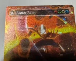 Avatar Aang (Raised Foil) Avatar: The Last Airbender Foil - Image 3