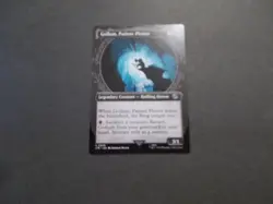 Gollum, Patient Plotter Borderless x1 Lord of the Rings Black Uncommon Creature - Image 1