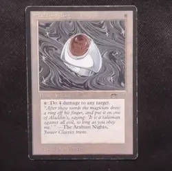 Magic: The Gathering Aladdin's Ring Mono Artifact Arabian Nights English - Image 1