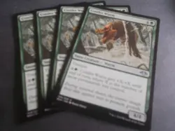Conifer Wurm x4 MTG Modern Horizons Green Uncommon Creature NM - Image 1