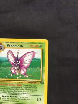 Pokemon Cards: 1st Edition Jungle Rare: Venomoth 29/64 - Image 3