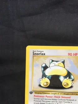 Pokemon Cards: 1st Edition Jungle Rare: Snorlax 27/64 - Image 2