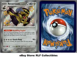 2024 Pokemon, Paldean Fates, #193/091 Revavroom, Holo Shiny Rare - Image 1