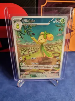 Pokemon Olivinio • 200/198 • Karmesin & Purpur • SVI • Illustration Rare • DE NM - Image 1