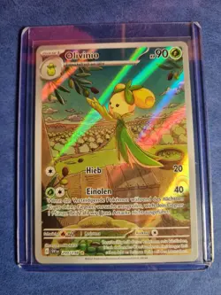 Pokemon Olivinio • 200/198 • Karmesin & Purpur • SVI • Illustration Rare • DE NM - Image 4