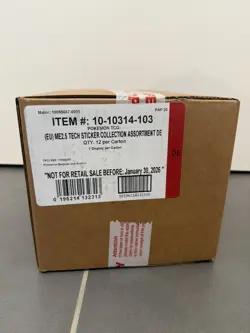 Pokemon Erhabene Helden 3er Tech Sticker Kollektion Display ME02.5 Case Deutsch! - Image 1