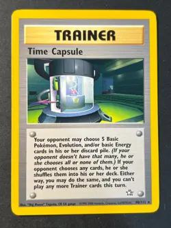 Time Capsule 90/111 Neo Genesis Rare - WOTC - Pokemon Card F Near Mint - Image 1