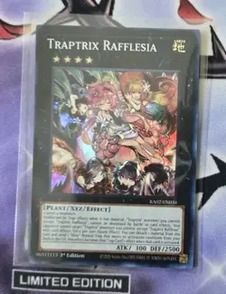 Traptrix Rafflesia RA02-EN034 Super Rare 1st Edition NM Yugioh - Image 1