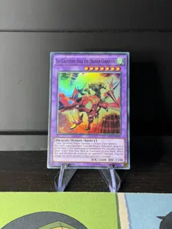 YUGIOH SKY GALLOPING GAIA THE DRAGON CHAMPION SUPER RARE MIL1-EN010 1ST EDITION - Image 1
