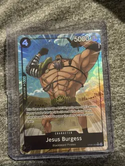 One Piece TCG Jesus Burgess OP09-086 Alt Art English NM PRB-02 Reprint - Image 1