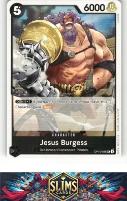 OnePiece TCG - Jesus Burgess (Beginners Deck Party [ST-23] Near Mint - Image 1